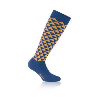 Rohner  Chaussettes homme Triangle bleu royal Gr.42/44 