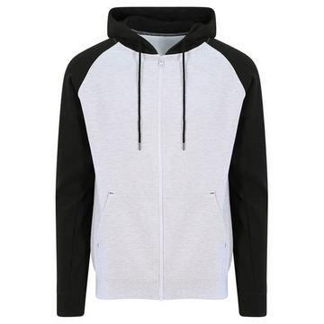 Kapuzenpullover Durchgehender Reißverschluss Baseball