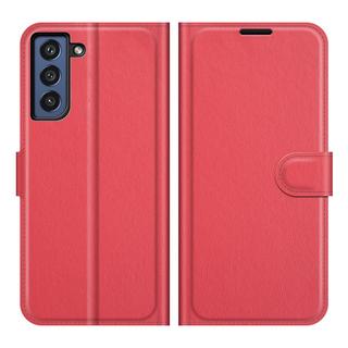 Cover-Discount  Galaxy S21 FE - Leder Etui Hülle 