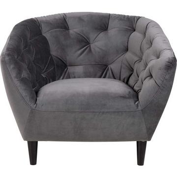 Fauteuil Darling gris foncé