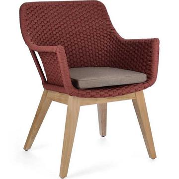 Fauteuil de jardin Allison Scarlet