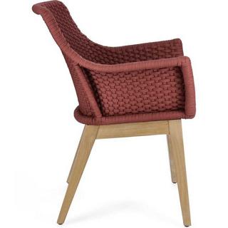 mutoni Fauteuil de jardin Allison Scarlet  