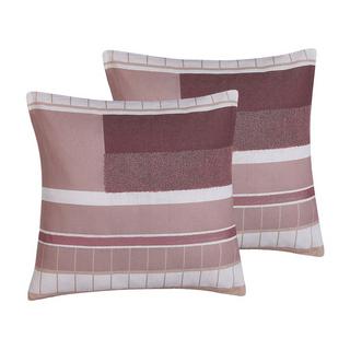 Beliani Lot de 2 coussins en Polyester Moderne ERINUS  