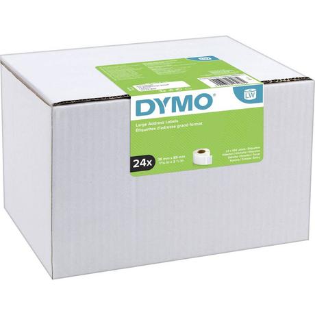 Dymo  Rouleau d'étiquettes, permanentes 89 x 36 mm 