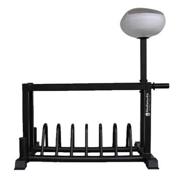 Rack de rangement support poids et disques en acier GladiatorFit