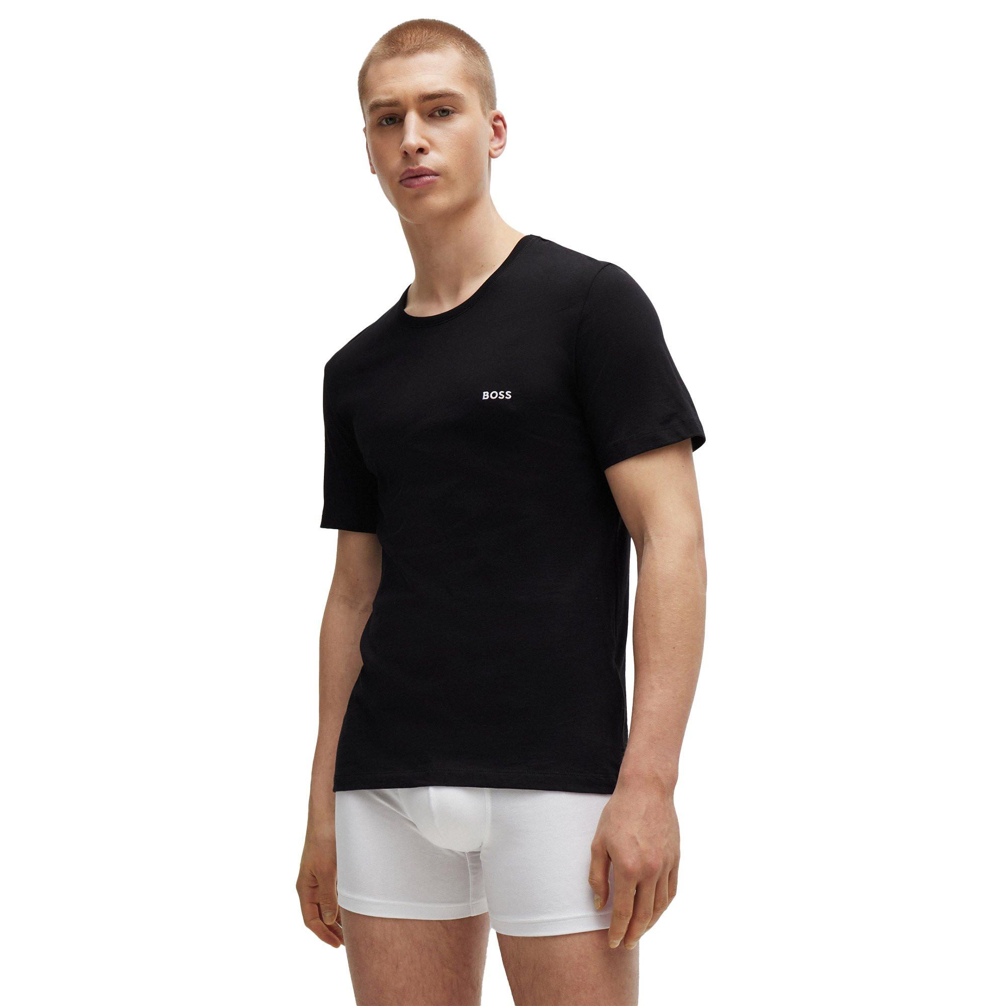 BOSS  T-shirt  Pack de 6 Confortable à porter-T-Shirt RN 3P Classic 