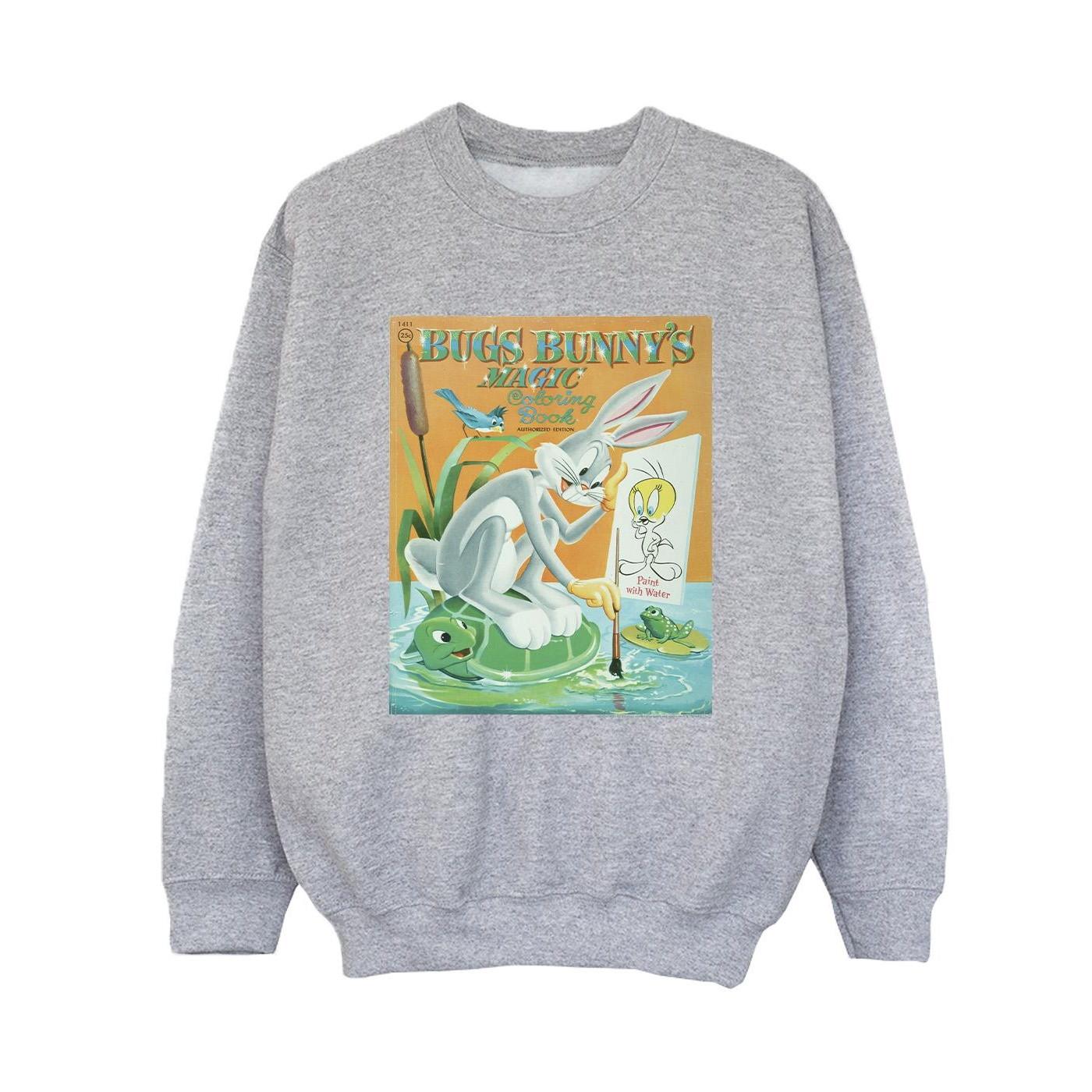 LOONEY TUNES  Bugs Bunny Colouring Book Sweatshirt 