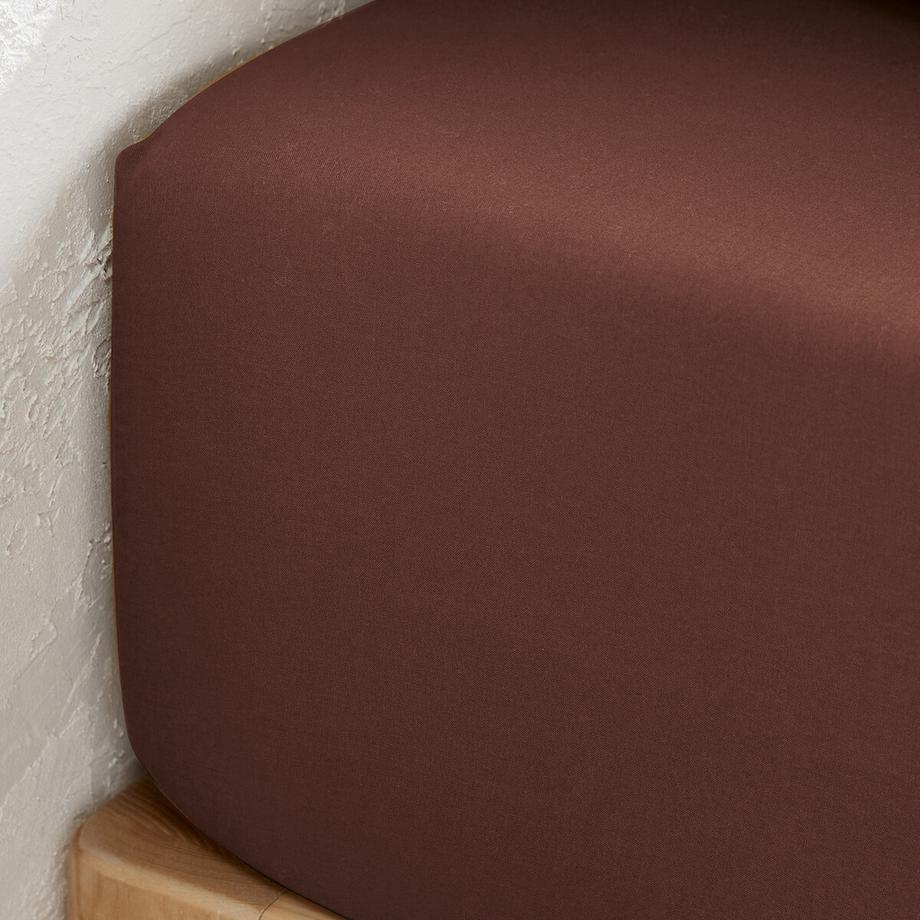 La Redoute Intérieurs Scenario Unifarbenes Fixleintuch  