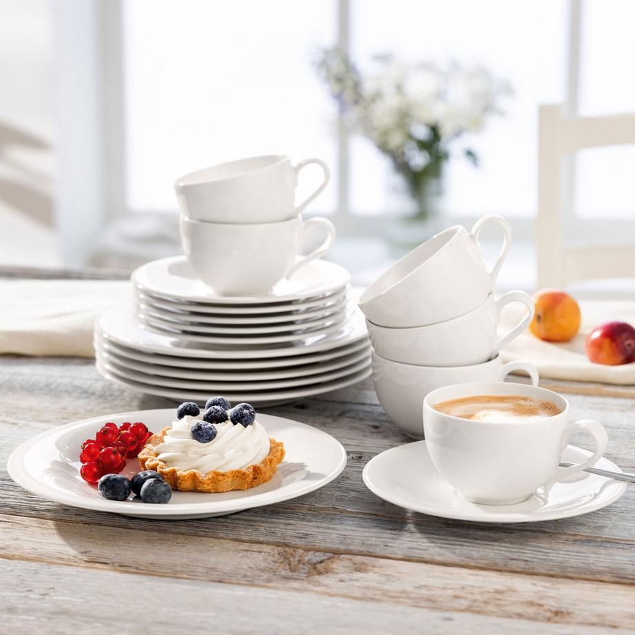 like. by Villeroy & Boch  Kaffee-Service, 18 Stück EC Essential 