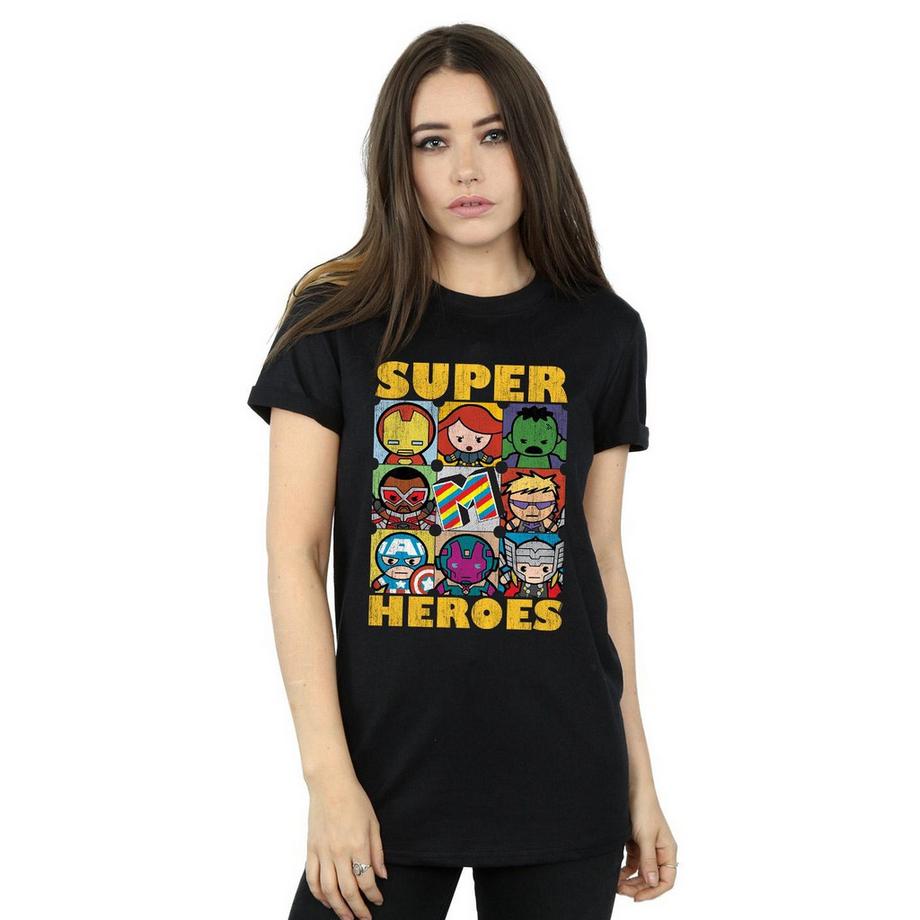 MARVEL Super Heroes T-Shirt Stampata  