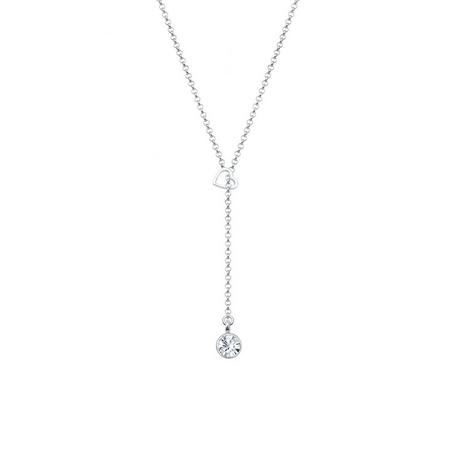 Elli  Collier Femme Coeur Filigrane De Cristal 