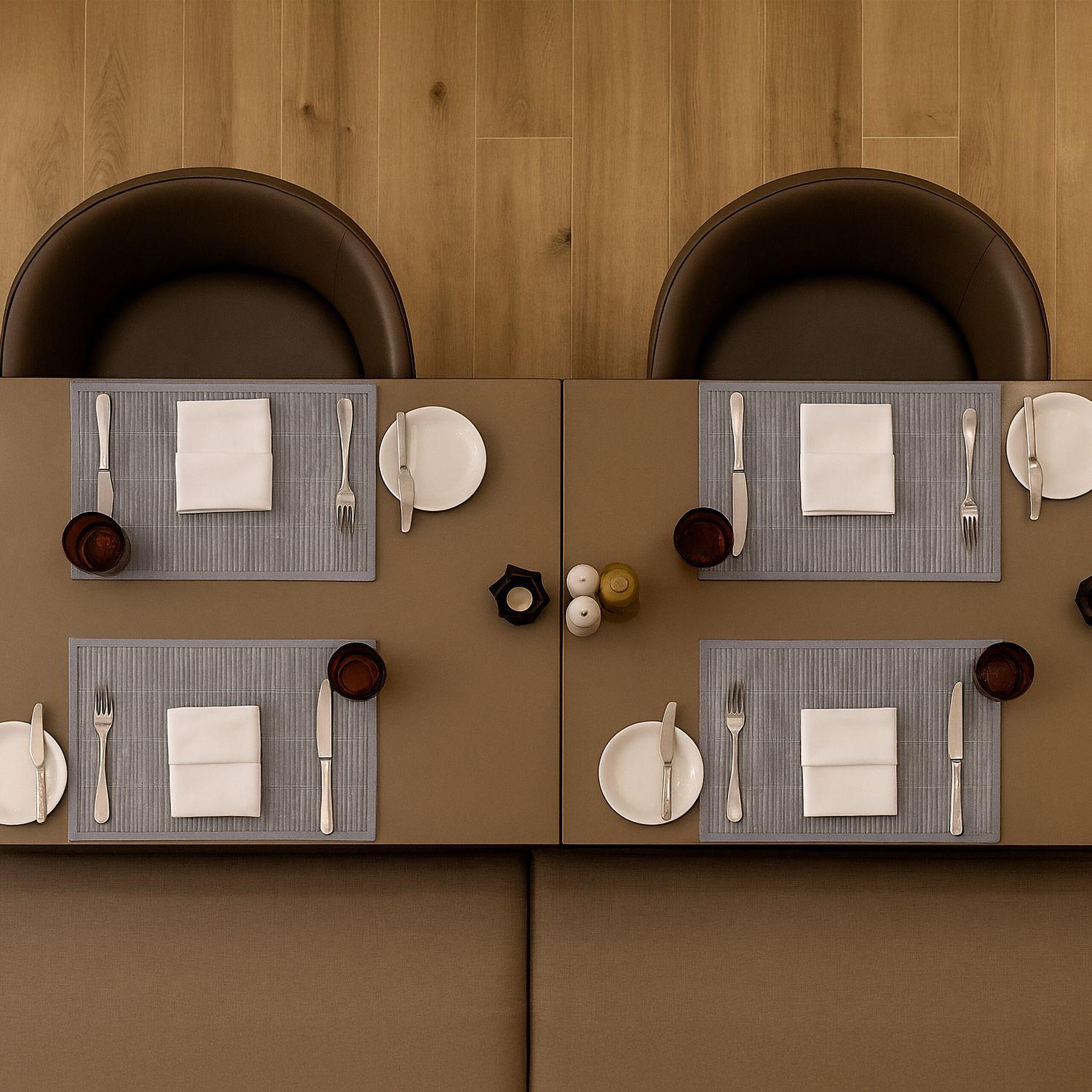 Northix Ensemble de 6 sets de table  