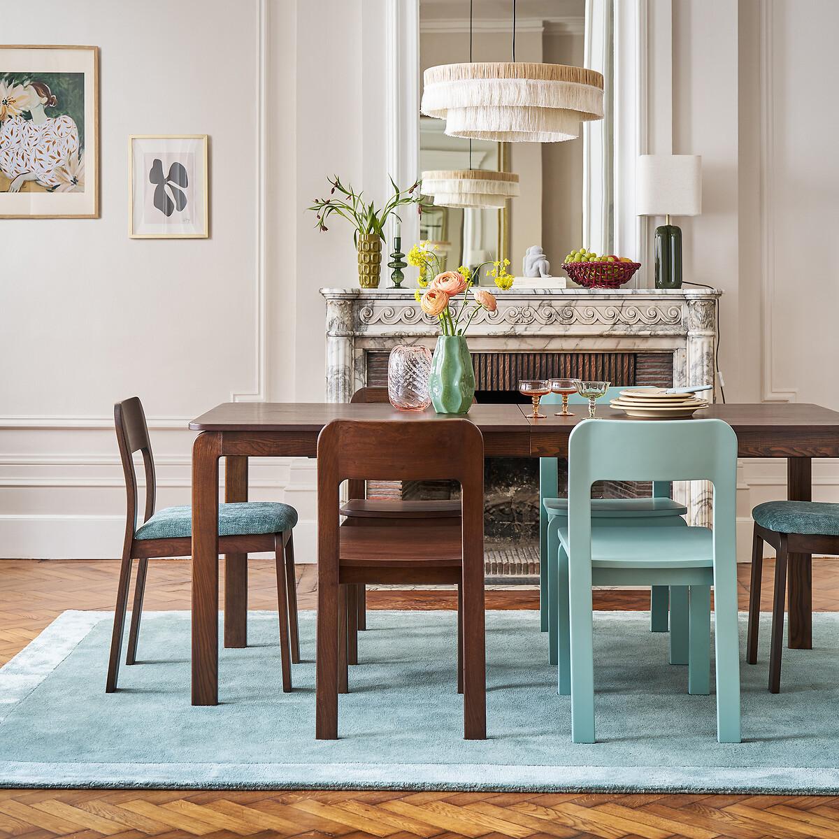 La Redoute Intérieurs Set mit 2 gepolsterten Stühlen aus massivem Ulmenholz Talet  