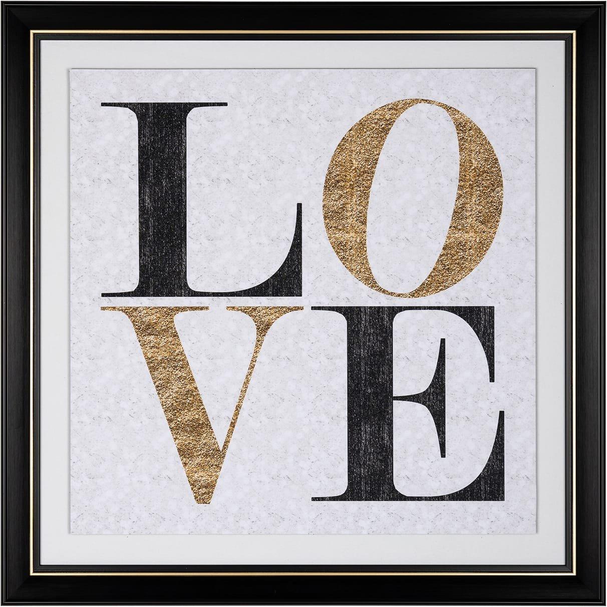 mutoni Bild Wall Art Amour 55x55  