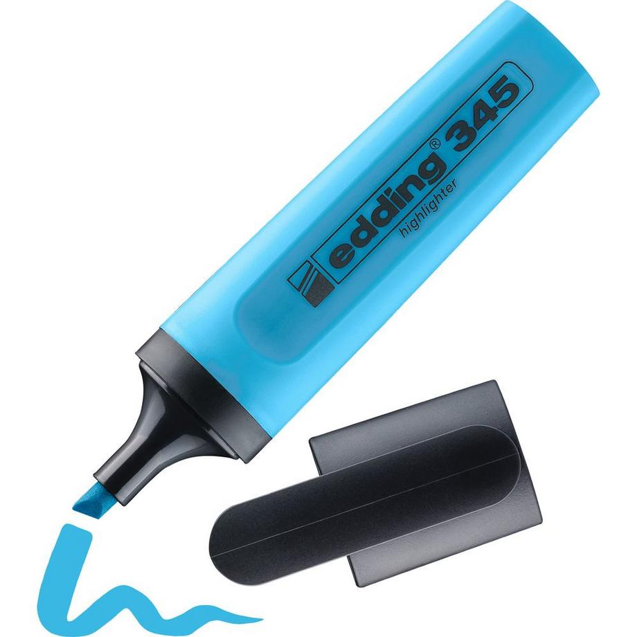 Edding EDDING Textmarker 345 345-10 blau  