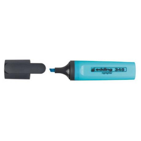 Edding Edding 345 Highlighter Blue (10) evidenziatore  