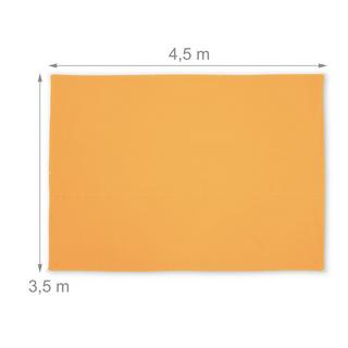 B2X Voile d'ombrage rectangulaire jaune  