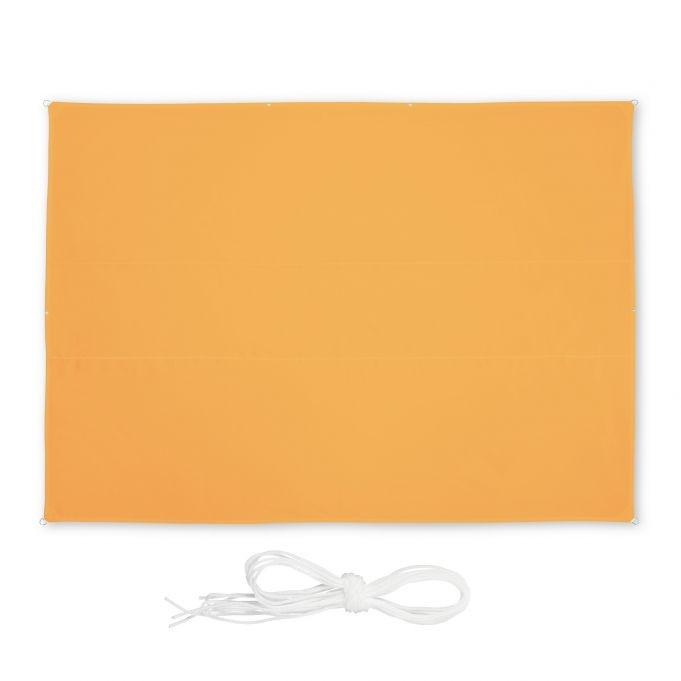 B2X Voile d'ombrage rectangulaire jaune  