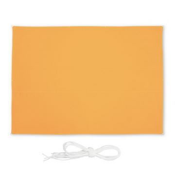 Voile d'ombrage rectangulaire jaune