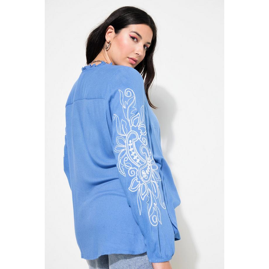 Studio Untold Chemisier Loose Shape Brodé  