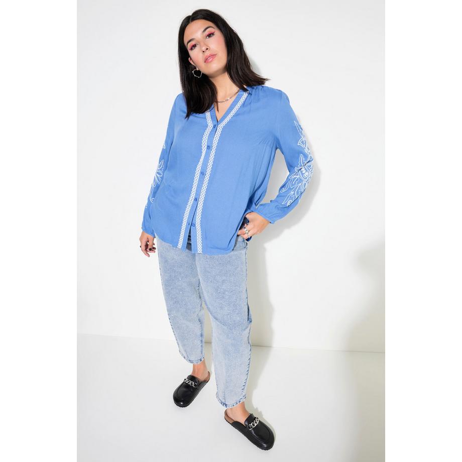 Studio Untold Chemisier Loose Shape Brodé  