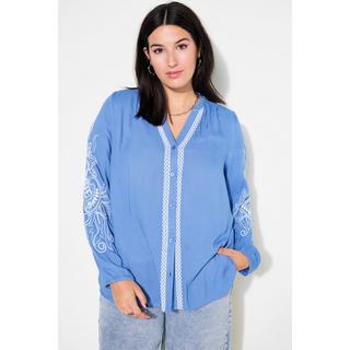 Studio Untold  Bluse, Loose Shape, Stickereien, 