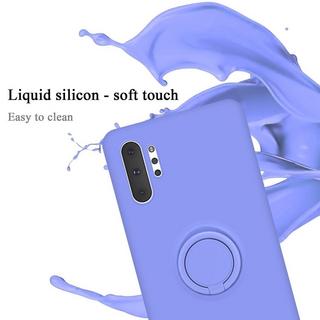 Cadorabo  Hülle für Samsung Galaxy NOTE 10 PLUS TPU Silikon mit Ring Liquid 