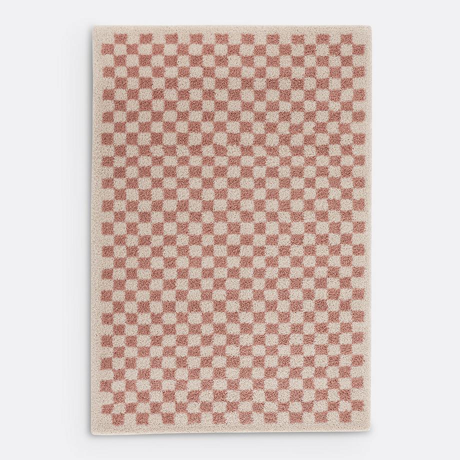 La Redoute Intérieurs Teppich Eras mit Schachbrettmuster  