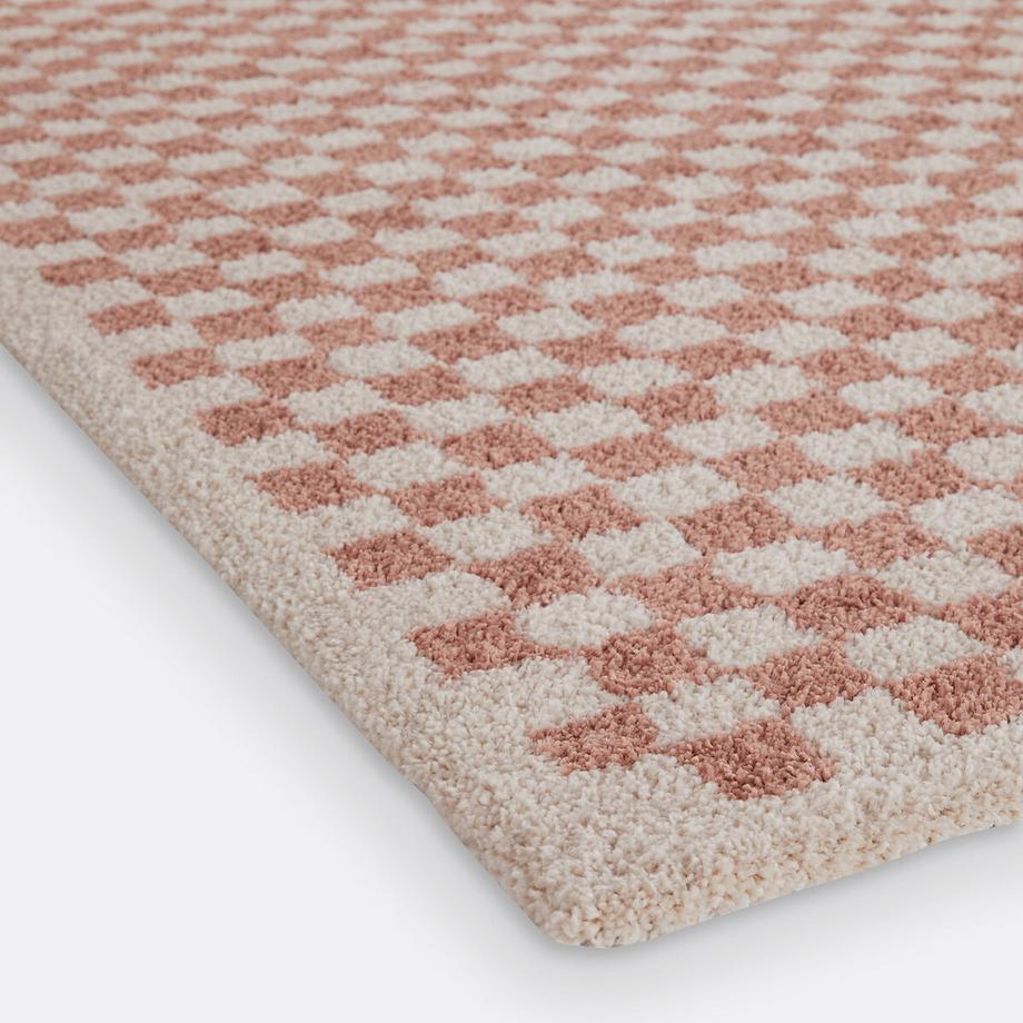 La Redoute Intérieurs Teppich Eras mit Schachbrettmuster  