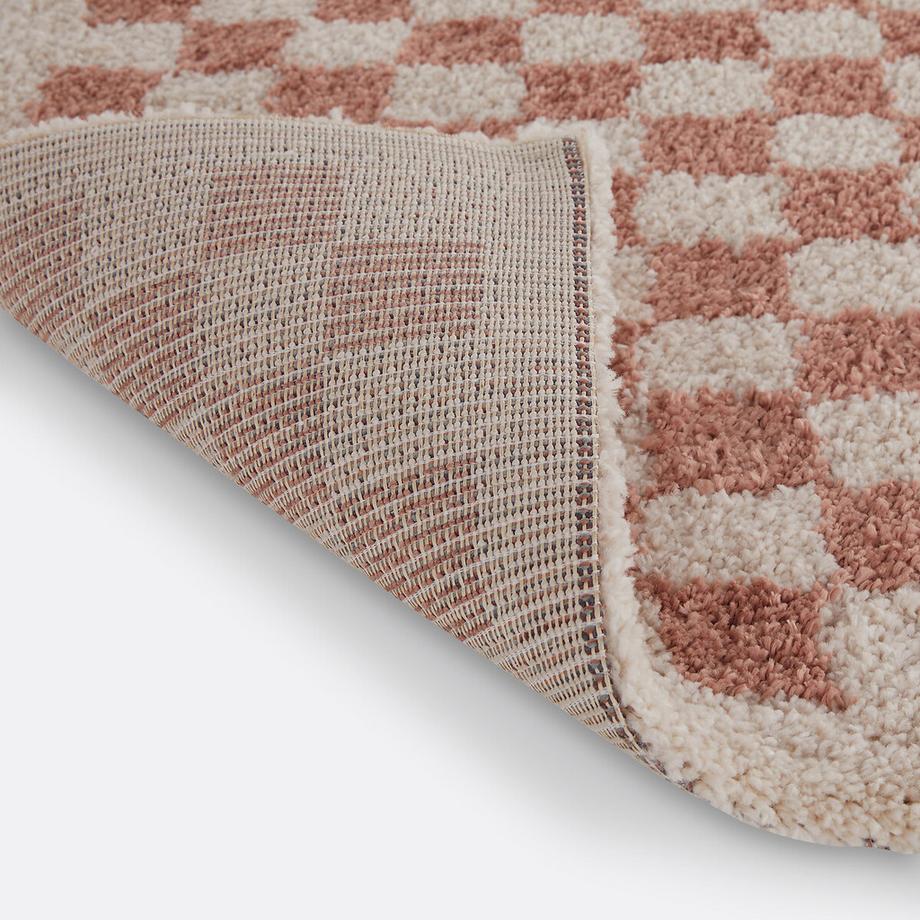 La Redoute Intérieurs Teppich Eras mit Schachbrettmuster  