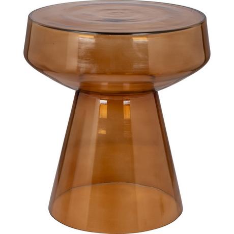 mutoni Table d'appoint Bowen verre 39X43  