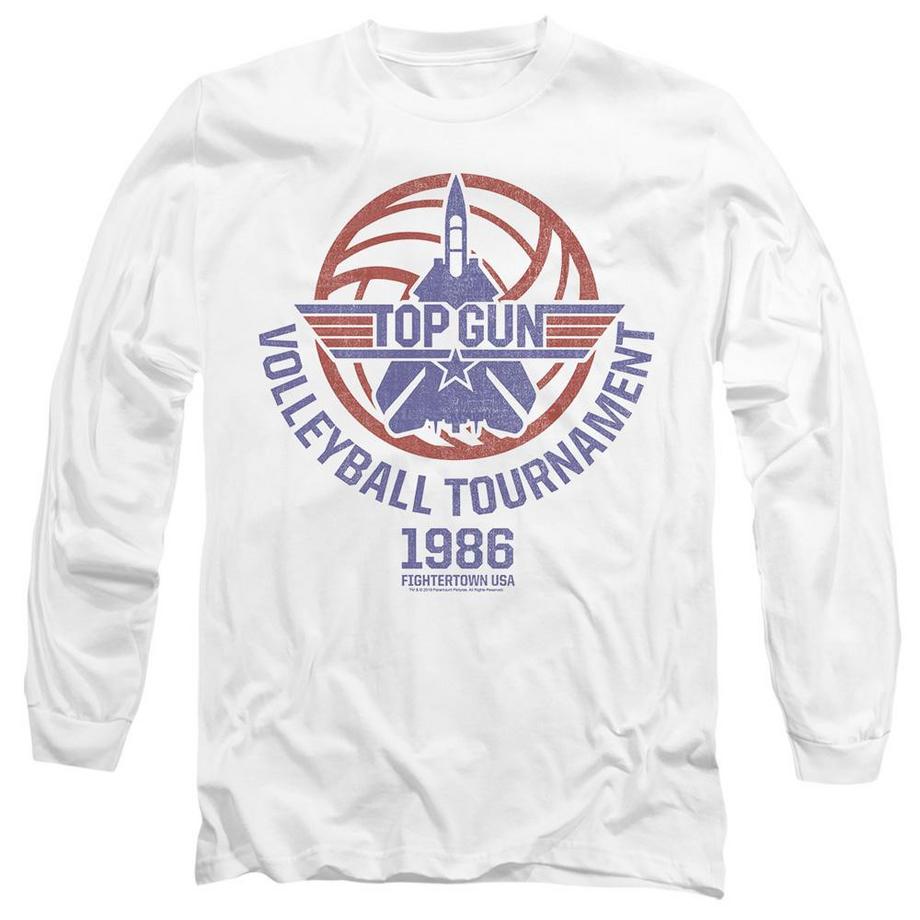 Top Gun Top Gun Volleyball Tournament 1986 T-Shirt Manches Longues  