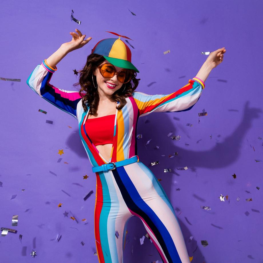 B2X  Bunter Propellerhut 