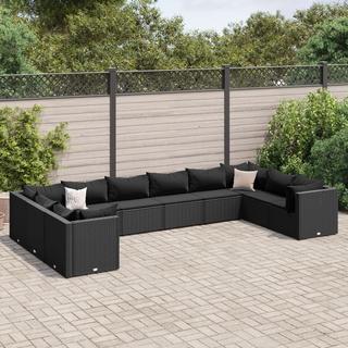 VidaXL Garten lounge set poly-rattan  