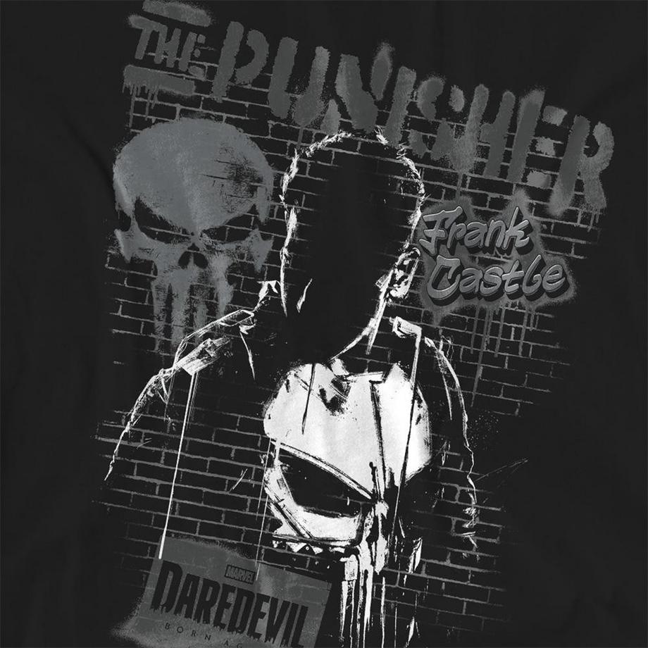 Daredevil  T-ShirtMotif Punisher Motiftyle Graffiti Born Again 