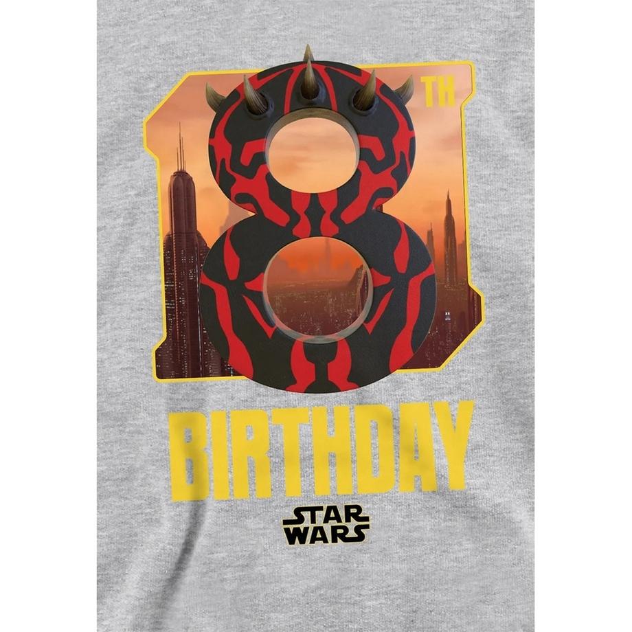 STAR WARS  Felpa Con Cappuccio 8° Compleanno Lord Maul 