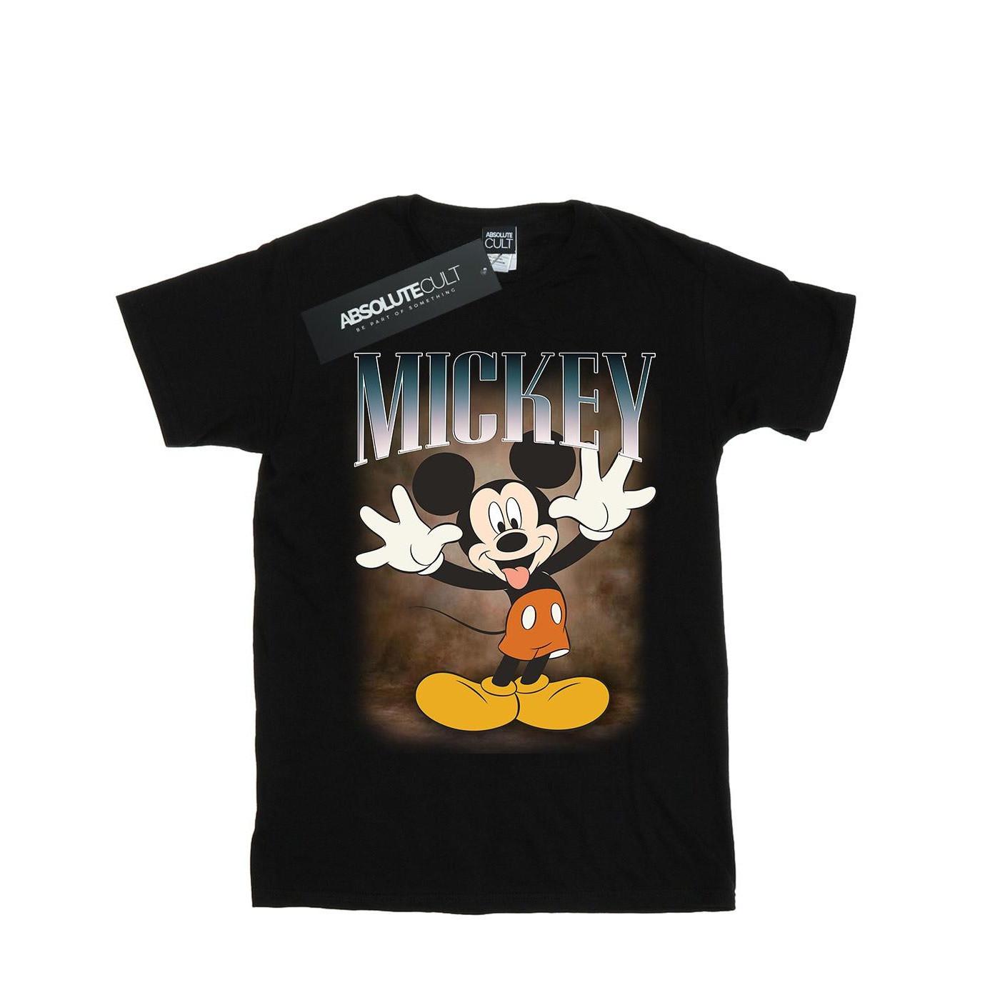 Disney  Tshirt MICKEY MOUSE TONGUE MONTAGE 
