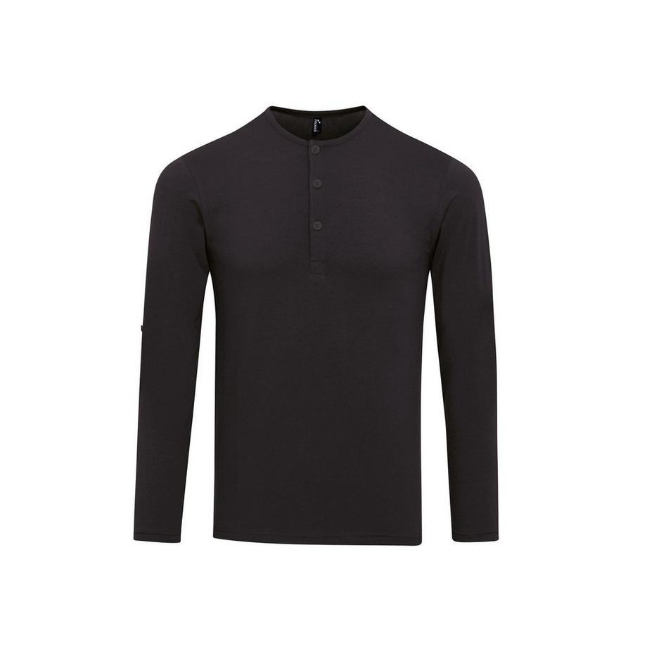 TShirt mit Rundhalsausschnitt, lange Ärmel