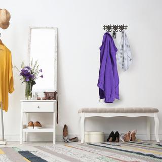 B2X Appendiabiti marrone con design di cavalli  