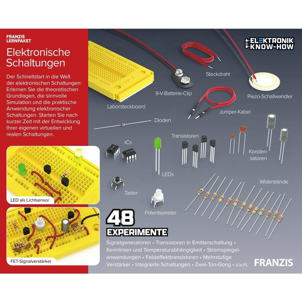 FRANZIS  Lernpaket Elektronische Schaltungen 