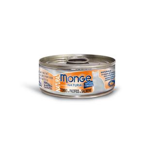 Monge  Gatto naturale con salmone e tonno - Multipack 