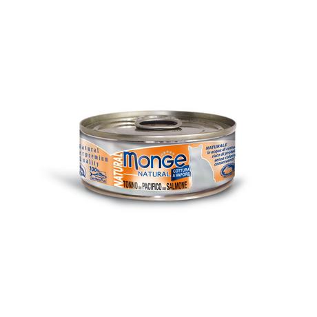 Monge  Natural chat au saumon et thon - Multipack 