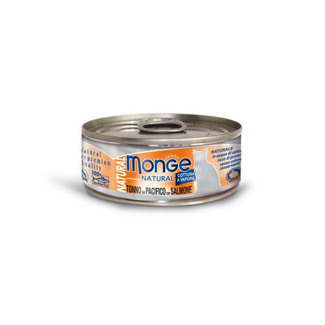 Monge  Gatto naturale con salmone e tonno - Multipack 