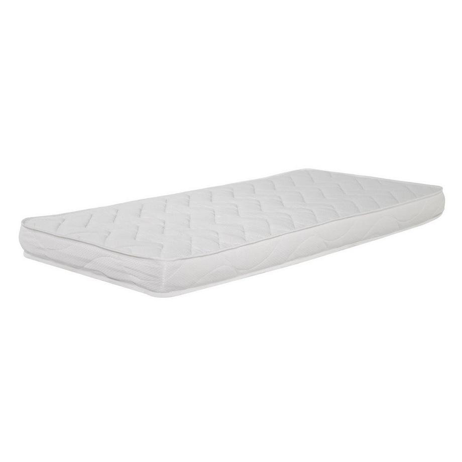 AB Matelas  Ensemble Matelas mousse ECO - 90x190 et 1 Oreiller flocons mémoire 50x70 - Sommier kit Gris 