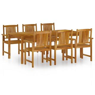 VidaXL set da pranzo per giardino Legno di acacia  