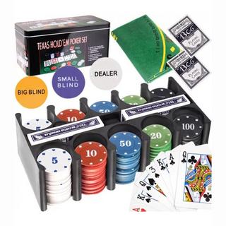 Malatec  Jeu de poker - 200 marqueurs 