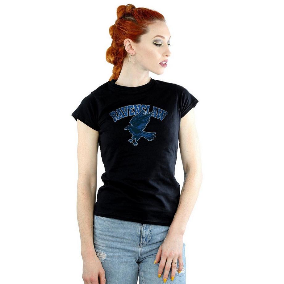 HARRY-POTTER Ravenclaw Emblema T-Shirt Maniche Corte  