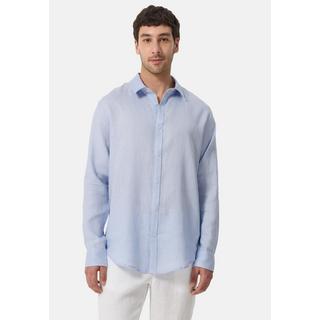 CASH-MERE.CH Leinen Langarmhemd  