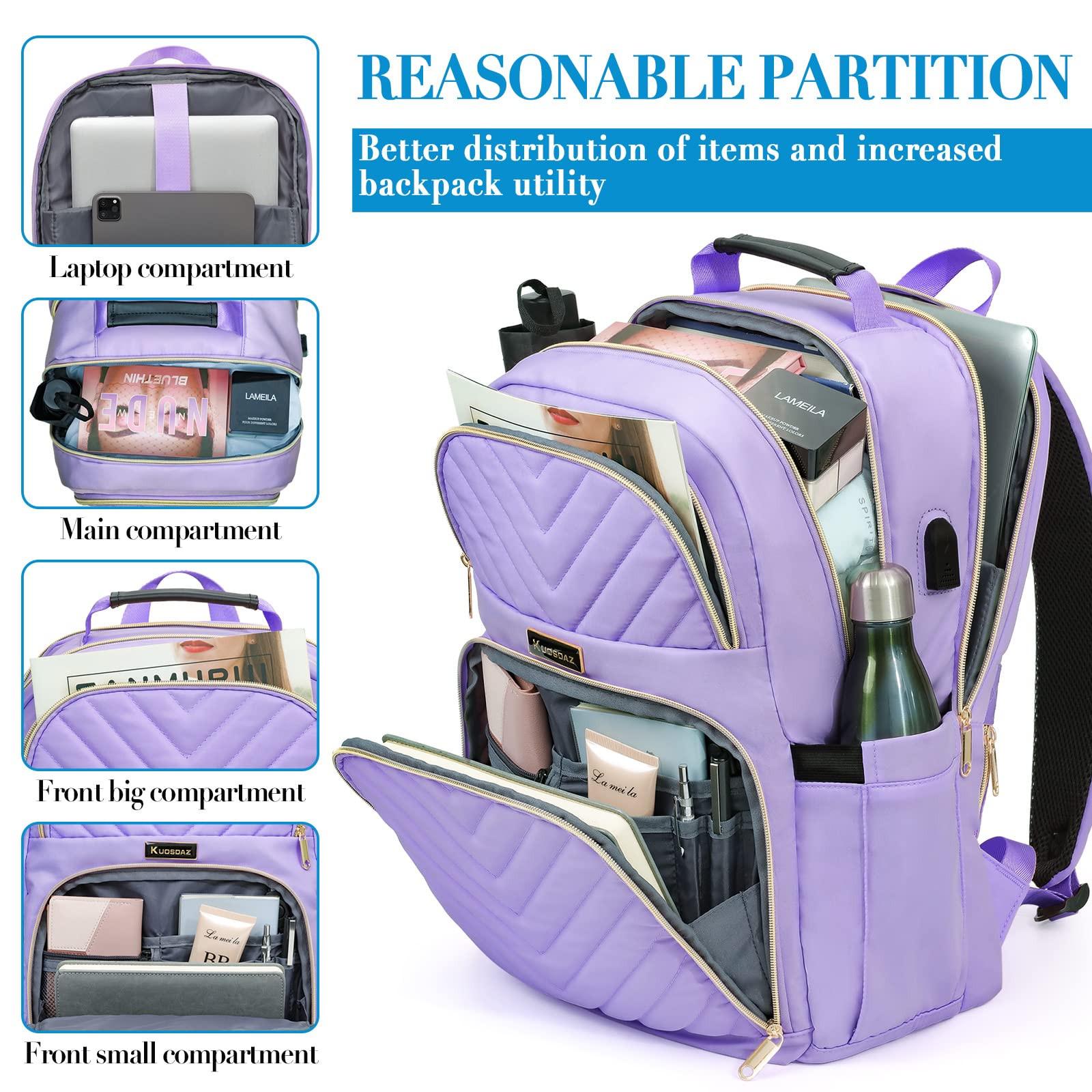 Only-bags.store Zaino scuola adolescente Porta di ricarica USB Zaino per laptop impermeabile  