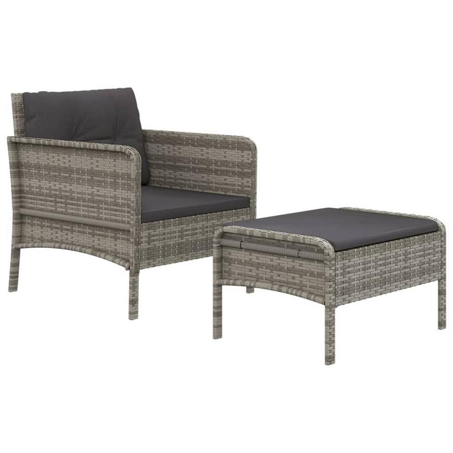 VidaXL Garten-lounge-set poly-rattan  